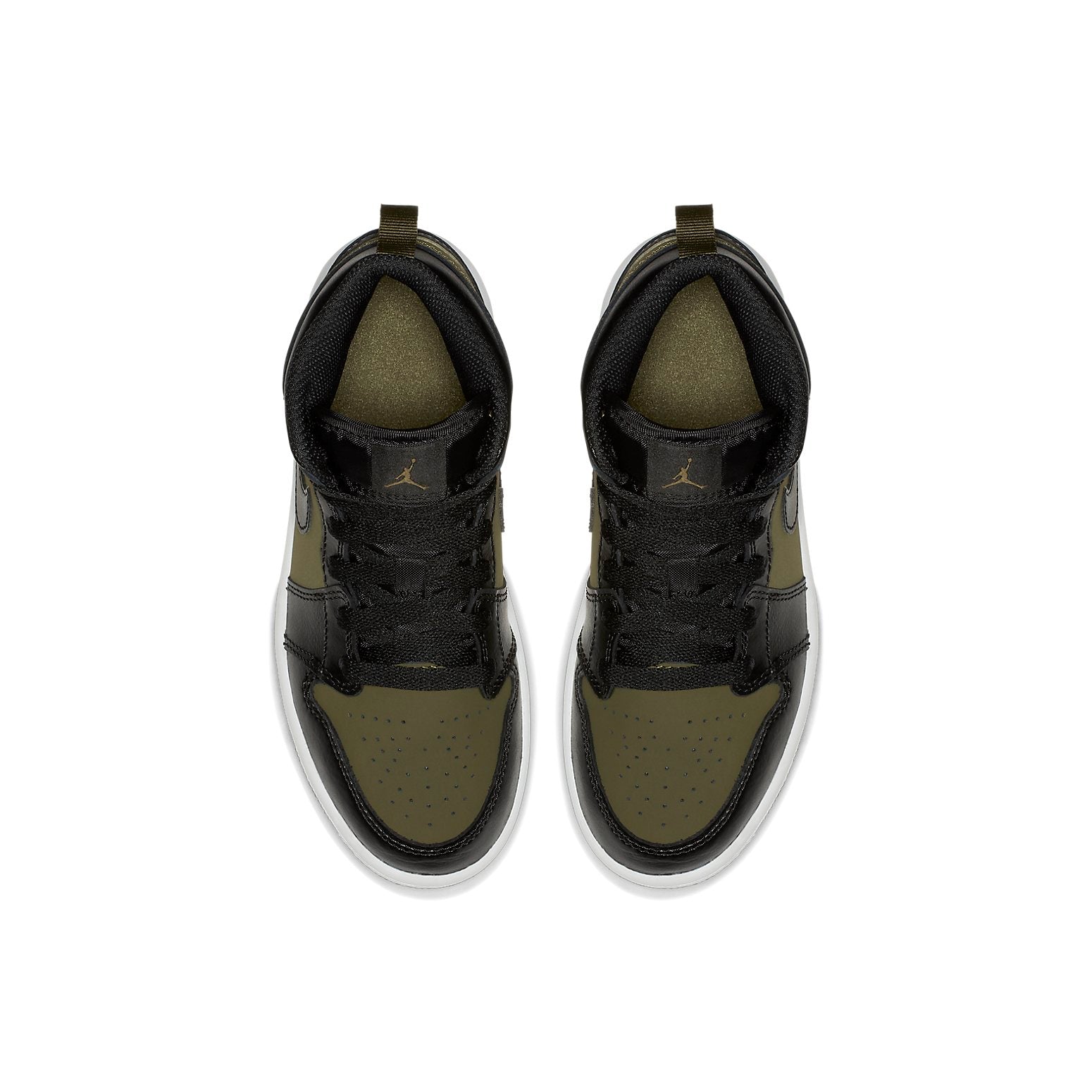 Lookbook (PS) Air Jordan 1中帮“橄榄帆布” 640734-301