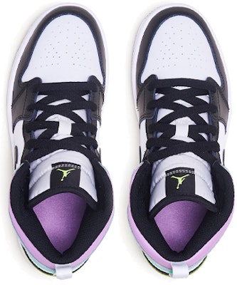 (PS) Air Jordan 1 Mid 'Pastel' Lelaki & Wanita 640734-175 Lookbook (PS) Air Jordan 1 Mid 'Pastel' Lelaki & Wanita 640734-175