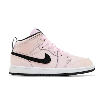 (PS) Jordan 1 Mid 'Pink Foam Black'