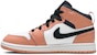 (PS) Air Jordan 1 Mid 'Pink Quartz' Wanita 640737-603