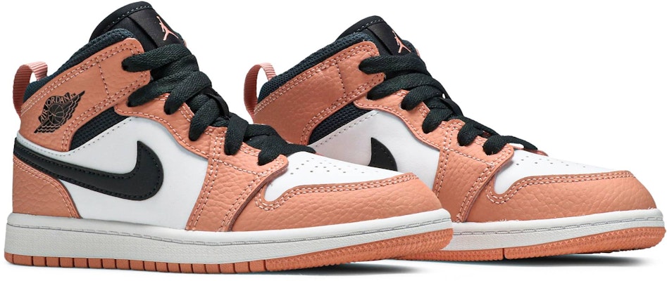 (PS) Air Jordan 1 Mid 'Pink Quartz' Wanita 640737-603 Cheap (PS) Air Jordan 1 Mid 'Pink Quartz' Wanita 640737-603