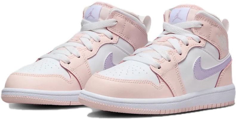 (PS) Air Jordan 1 Mid '粉色洗涤' FD8781-601 Lookbook (PS) Air Jordan 1 Mid '粉色洗涤' FD8781-601