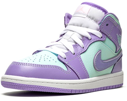 (PS) Air Jordan 1 Mid 'Púrpura Pulse Azul Glaciar' 640734-500 Lookbook (PS) Air Jordan 1 Mid 'Púrpura Pulse Azul Glaciar' 640734-500