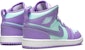 (PS) Air Jordan 1 Mid 'Ungu Nadi Biru Glasier' 640734-500