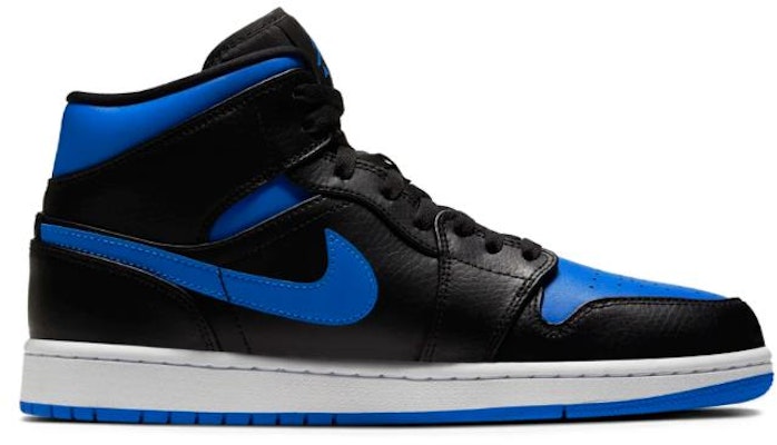 BP幼兒 Air Jordan 1 Mid 復古籃球鞋 黑藍 Order BP幼兒 Air Jordan 1 Mid 復古籃球鞋 黑藍