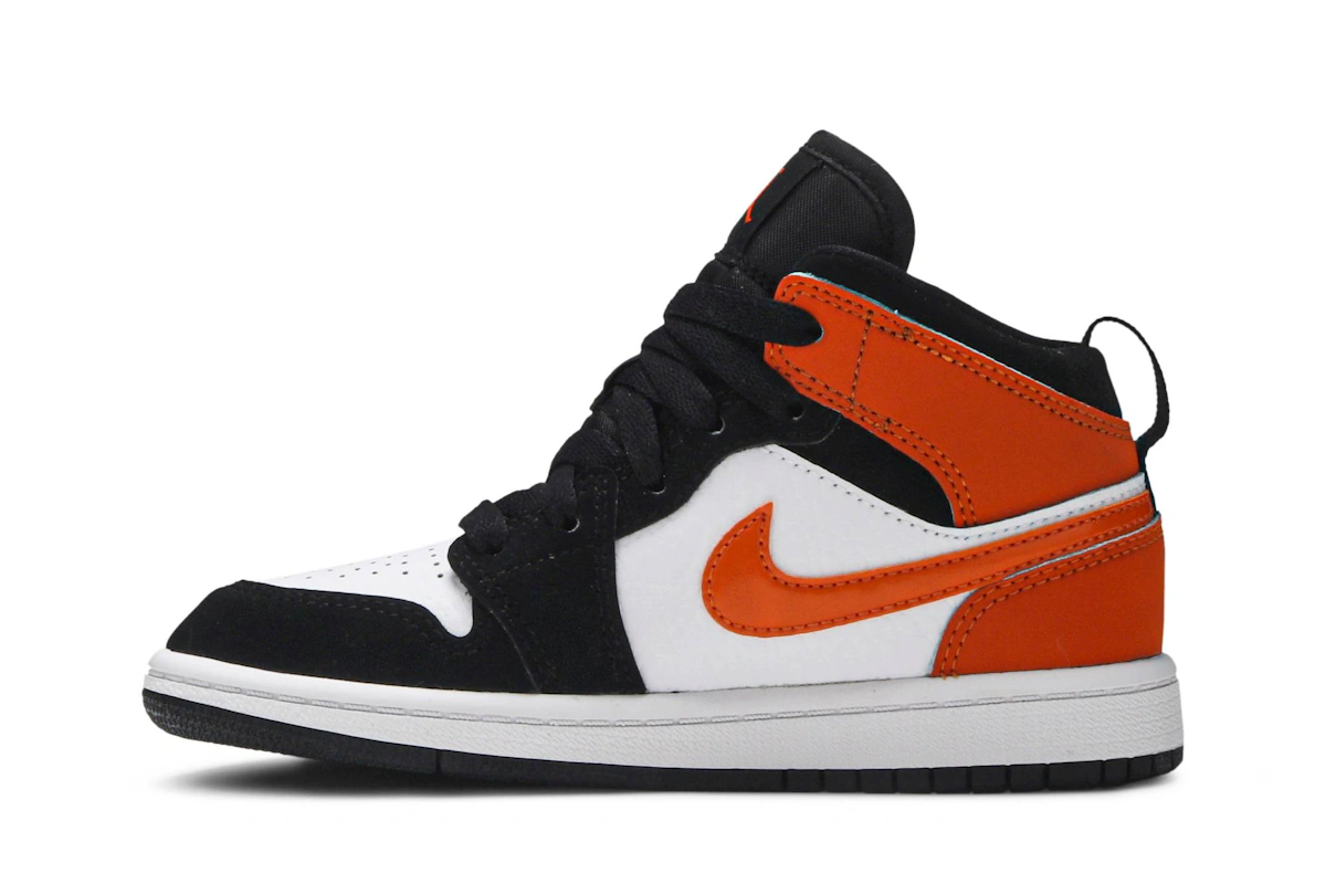 (Preschool) Air Jordan 1 Mid 'Shattered Backboard' 640734-058