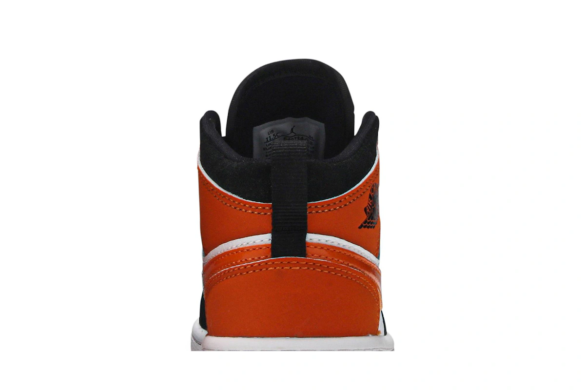 (Preschool) Air Jordan 1 Mid 'Shattered Backboard' 640734-058