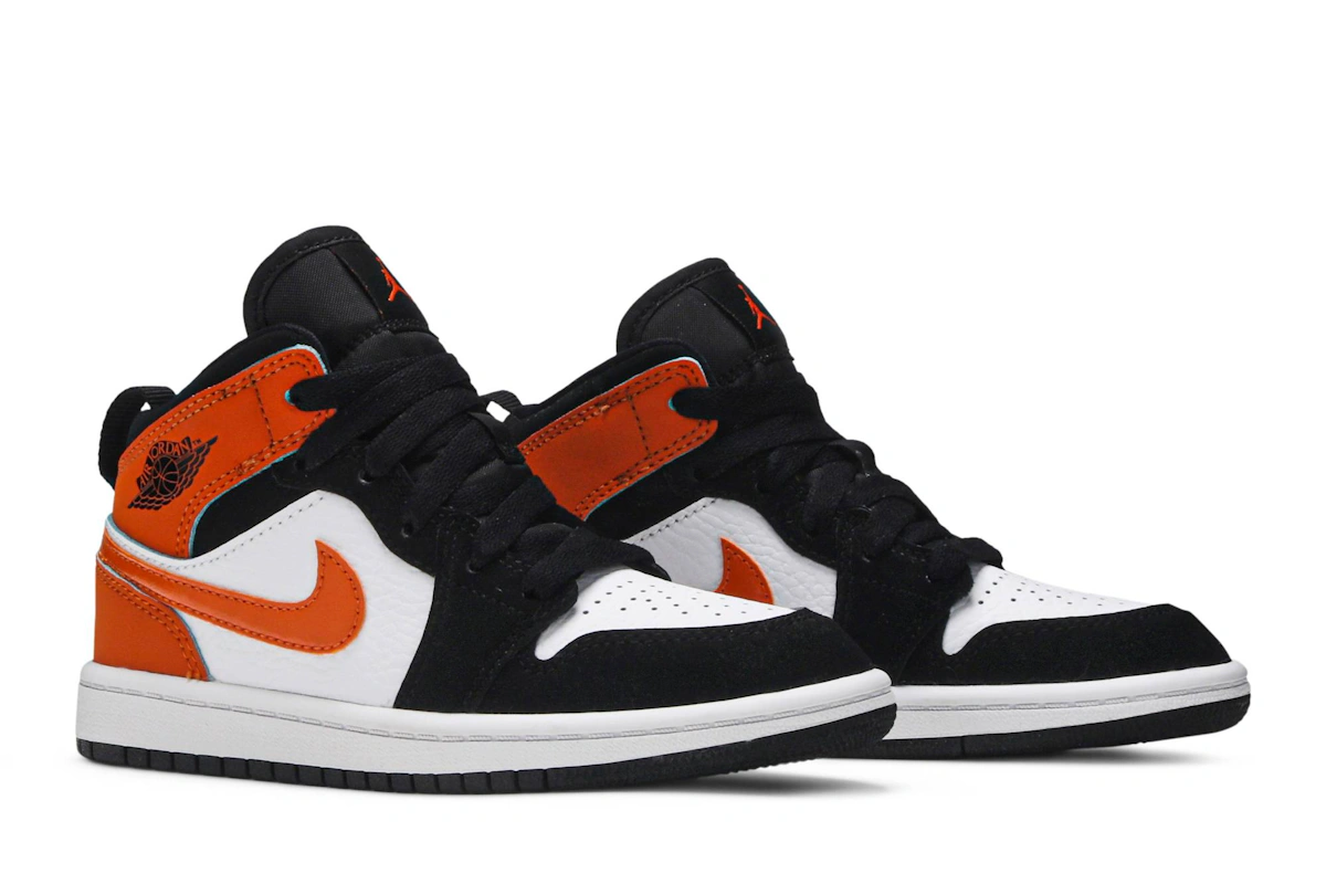 (Preschool) Air Jordan 1 Mid 'Shattered Backboard' 640734-058