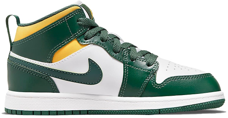 (Preschool) Air Jordan 1 Mid 'Sonics' 640734-371 Order (Preschool) Air Jordan 1 Mid 'Sonics' 640734-371
