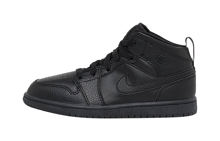 Buy (PS) Zapatillas Air Jordan 1 Mid 'Triple Black' 640734-091