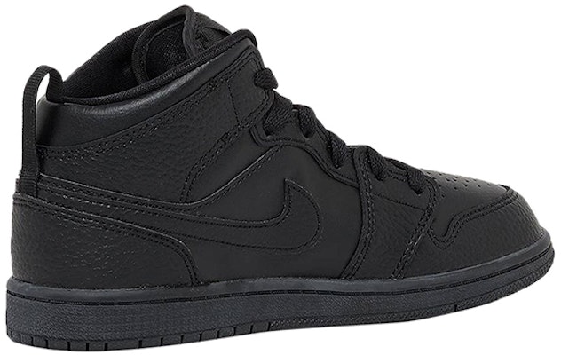 (PS) Zapatillas Air Jordan 1 Mid 'Triple Black' 640734-091 Shop (PS) Zapatillas Air Jordan 1 Mid 'Triple Black' 640734-091