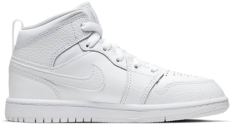 (PS) 에어 조던 1 미드 '올 화이트' 640734-130 Order (PS) 에어 조던 1 미드 '올 화이트' 640734-130