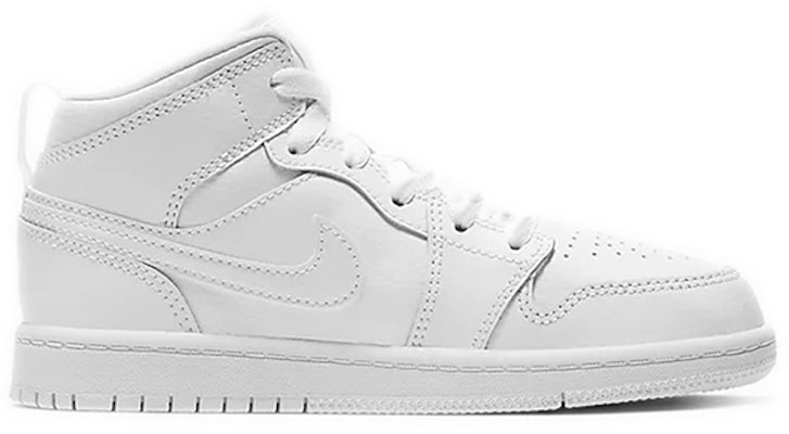 (PS) Air Jordan 1 Mid 'Triple Putih' 640734-126 Order (PS) Air Jordan 1 Mid 'Triple Putih' 640734-126