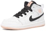 Order (PS) Air Jordan 1 中帮 '白色北极橙' 640734-180