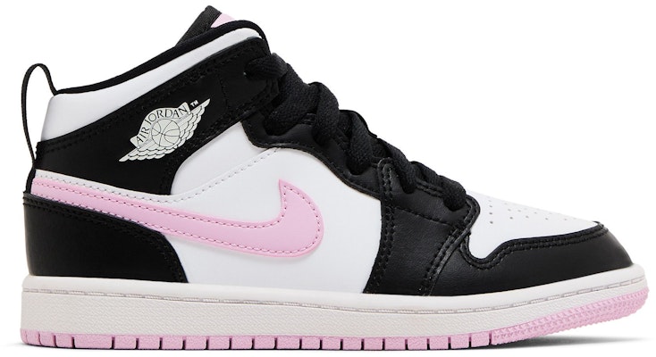 (Preschool) Air Jordan 1 Mid 'White Light Arctic Pink' 640737-103 Buy (Preschool) Air Jordan 1 Mid 'White Light Arctic Pink' 640737-103