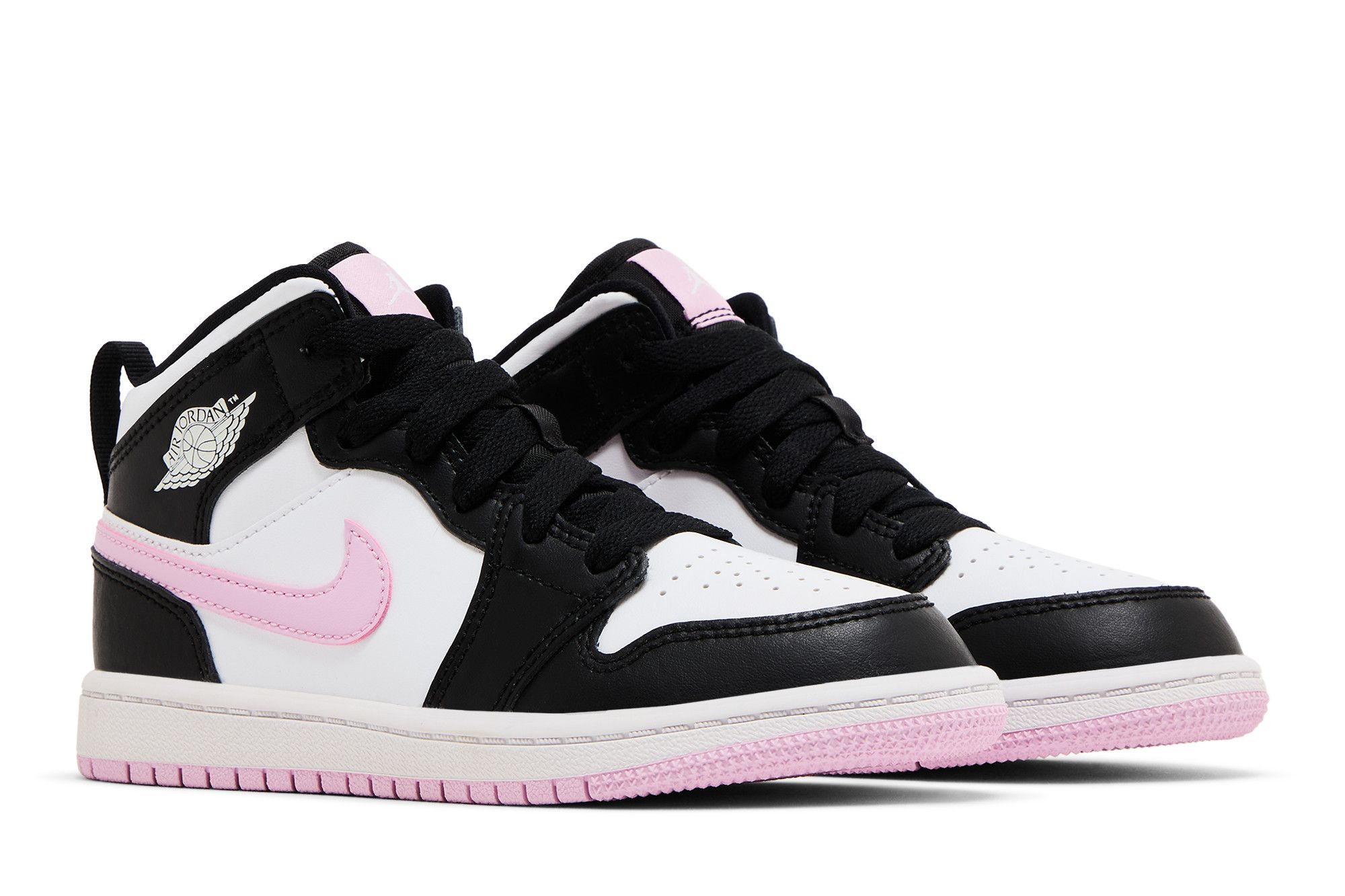 Cheap (PS) Air Jordan 1 Mid 'Putih Light Arctic Pink' 640737-103