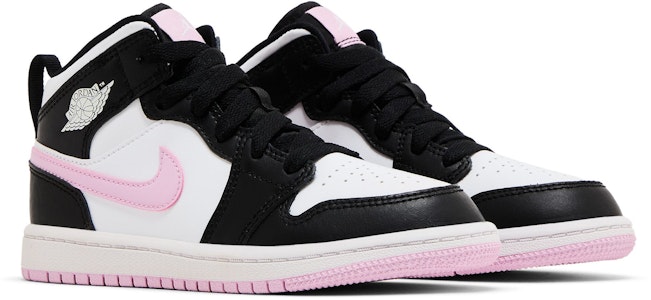 (PS) Air Jordan 1 Mid 'Putih Arctic Pink Muda' 640737-103 Cheap (PS) Air Jordan 1 Mid 'Putih Arctic Pink Muda' 640737-103