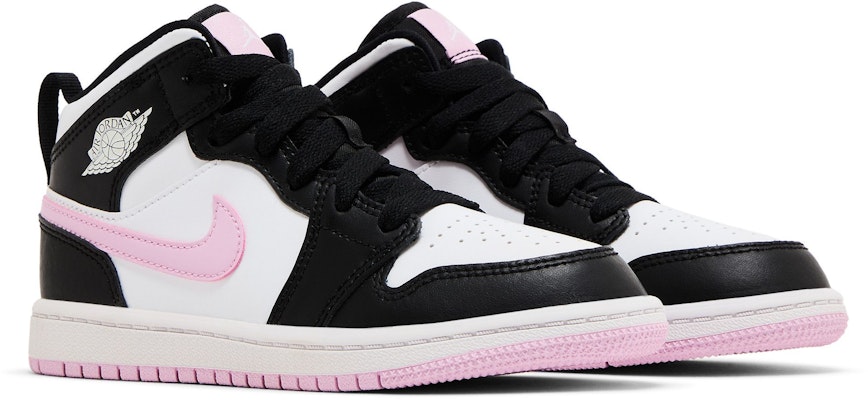 (Preschool) Air Jordan 1 Mid 'White Light Arctic Pink' 640737-103 Cheap (Preschool) Air Jordan 1 Mid 'White Light Arctic Pink' 640737-103
