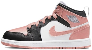 (Preschool) Air Jordan 1 Mid 'White Light Madder Root' DM9078-108