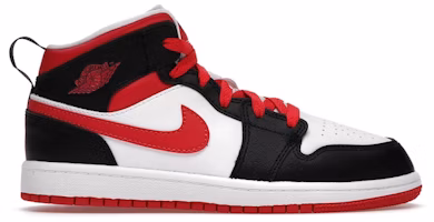 (Preschool) Air Jordan 1 Mid 'White Very Berry' 640734-016 (Preschool) Air Jordan 1 Mid 'White Very Berry' 640734-016