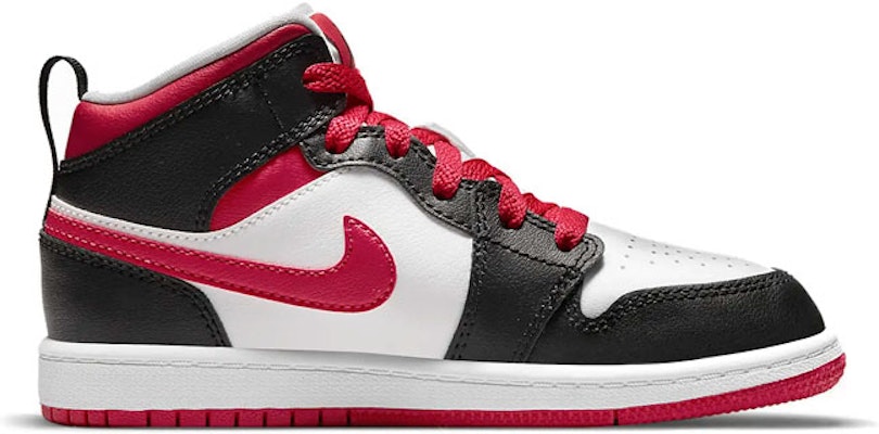 (PS) Air Jordan 1 Mid "白莓红" 640734-016 Order (PS) Air Jordan 1 Mid "白莓红" 640734-016