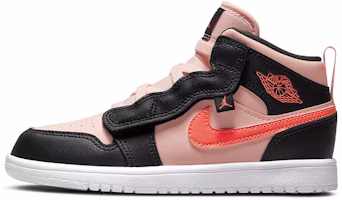(Preschool) Air Jordan 1 Mid ALT 'Black Pink Crimson' AR6351-604 (Preschool) Air Jordan 1 Mid ALT 'Black Pink Crimson' AR6351-604