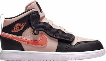 (Preschool) Air Jordan 1 Mid ALT 'Black Pink Crimson' AR6351-604 (Preschool) Air Jordan 1 Mid ALT 'Black Pink Crimson' AR6351-604
