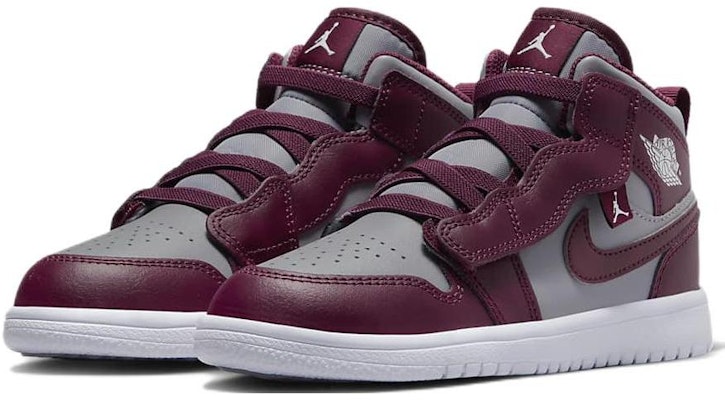 (PS) Air Jordan 1 Mid Alt 'Bordeaux' Sneakers Pria DQ8427-615 Lookbook (PS) Air Jordan 1 Mid Alt 'Bordeaux' Sneakers Pria DQ8427-615