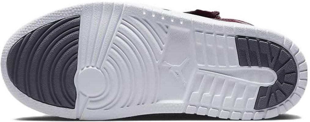 (PS) Air Jordan 1 Mid Alt 'Bordeaux' Sneakers Pria DQ8427-615 Details for (PS) Air Jordan 1 Mid Alt 'Bordeaux' Sneakers Pria DQ8427-615