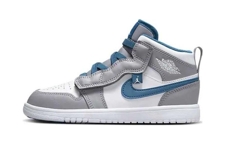 Buy (PS) 에어 조던 1 미드 "시멘트 그레이 트루 블루" AR6351-014