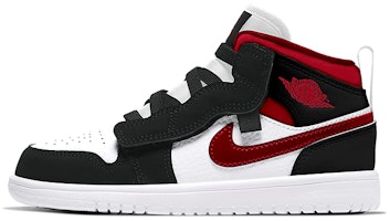 (Preschool) Air Jordan 1 Mid Alt 'Red Black White' AR6351-122 (Preschool) Air Jordan 1 Mid Alt 'Red Black White' AR6351-122