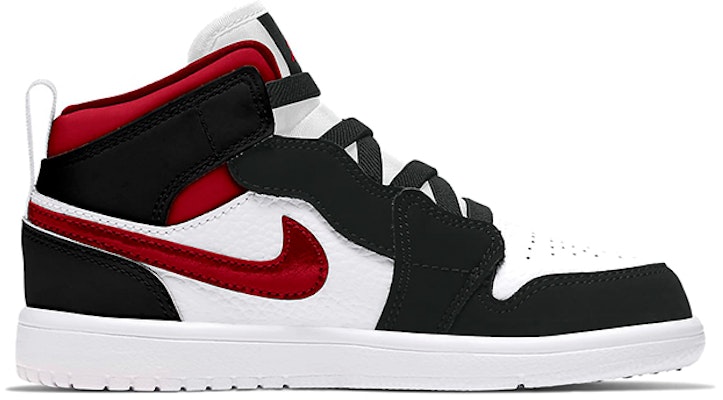 (Preschool) Air Jordan 1 Mid Alt 'Red Black White' AR6351-122 Order (Preschool) Air Jordan 1 Mid Alt 'Red Black White' AR6351-122