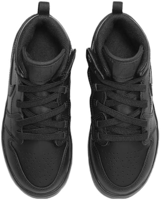 (Preschool) Air Jordan 1 Mid ALT 'Triple Black' DR9745-093 Lookbook (Preschool) Air Jordan 1 Mid ALT 'Triple Black' DR9745-093