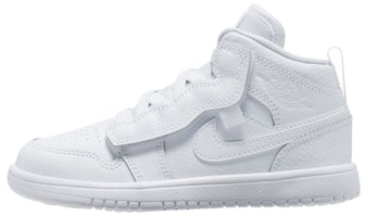 (Preschool) Air Jordan 1 Mid ALT 'Triple White' AR6351-126 (Preschool) Air Jordan 1 Mid ALT 'Triple White' AR6351-126