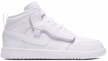 (Preschool) Air Jordan 1 Mid ALT 'Triple White' AR6351-126 (Preschool) Air Jordan 1 Mid ALT 'Triple White' AR6351-126