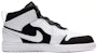 (PS) Air Jordan 1 Mid Alt 'Putih Hitam' AR6351-113