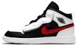 Buy (PS) Air Jordan 1 Mid Alternatif 'Putih Hitam Merah' AR6351-075