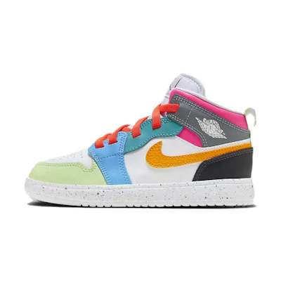 (PS) Jordan 1 Mid ALT SE 'White Dark Shadow Hyper Pink Taxi'