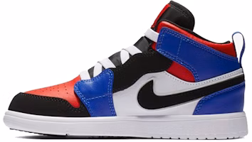 (Preschool) Air Jordan 1 MID ALT Shoes Black/Green/Purple AR6351-124 (Preschool) Air Jordan 1 MID ALT Shoes Black/Green/Purple AR6351-124