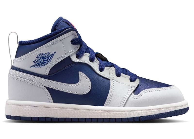 (Preschool) Air Jordan 1 Mid Blue Void DQ8424-403