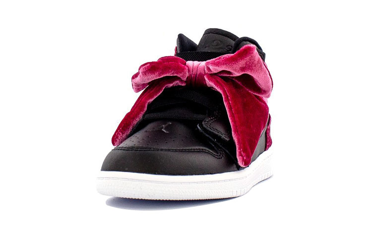 Order (PS) Air Jordan 1 Mid 'Black Noble Red' Hitam Merah Noble CK5677-006