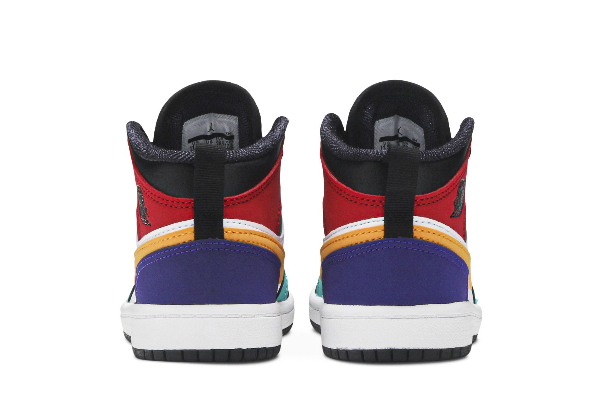 Details for (PS) Air Jordan 1 Mid Bred Multi ''Farben'' 640734-125
