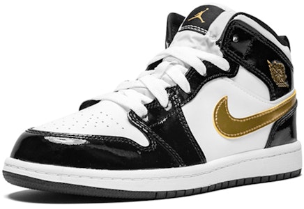 (PS) Air Jordan 1 Mid Patent 'Hitam Emas' BQ6932-007 Order (PS) Air Jordan 1 Mid Patent 'Hitam Emas' BQ6932-007
