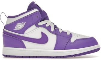 (Preschool) Air Jordan 1 Mid Purple Venom DQ8424-511 (Preschool) Air Jordan 1 Mid Purple Venom DQ8424-511