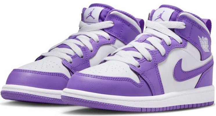 (PS) Air Jordan 1 Mid Ungu Venom DQ8424-511 Lookbook (PS) Air Jordan 1 Mid Ungu Venom DQ8424-511