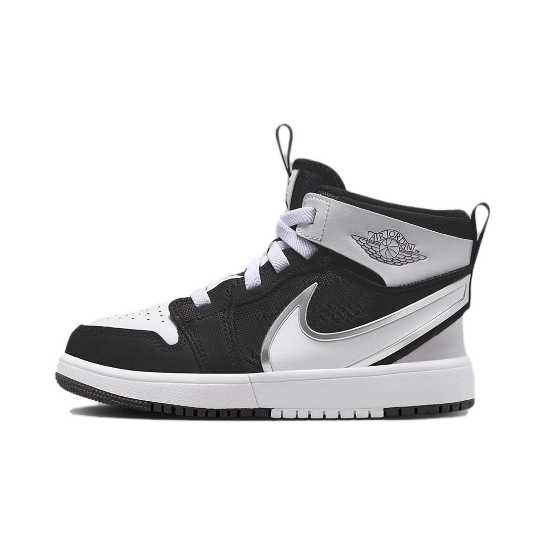(Preschool) Air Jordan 1 Mid RM EasyOn 'Black White' FQ1282-001