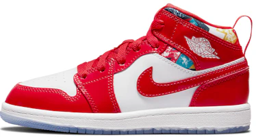 (Preschool) Air Jordan 1 Mid SE 'Barcelona Sweater' DC7249-600 (Preschool) Air Jordan 1 Mid SE 'Barcelona Sweater' DC7249-600