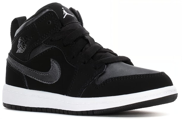 (PS) Air Jordan 1 Mid SE 'Negro Antracita' BQ6932-012 Lookbook (PS) Air Jordan 1 Mid SE 'Negro Antracita' BQ6932-012