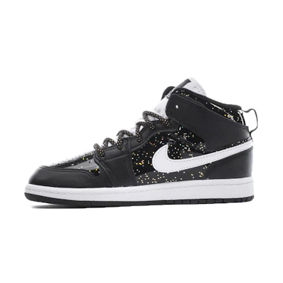 (PS) Jordan 1 Mid SE 'Black Glitter'
