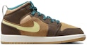 Order (PS) Air Jordan 1 Mid SE 'Cacao Wow' Lelaki Wanita Kasut DZ6338-200